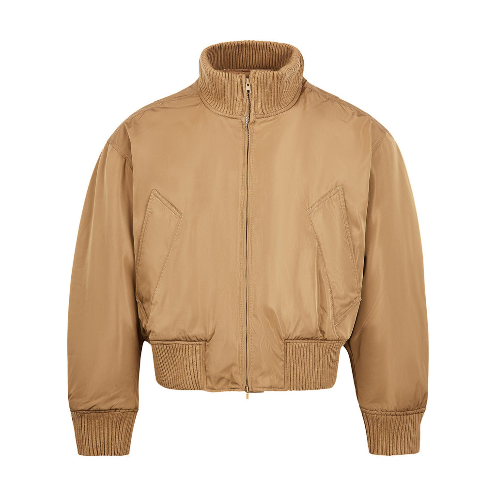 Loose Short Bomber Jacket Winter Thick Warm Cotton Coat Men