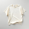 Oversized boxy cream t-shirt