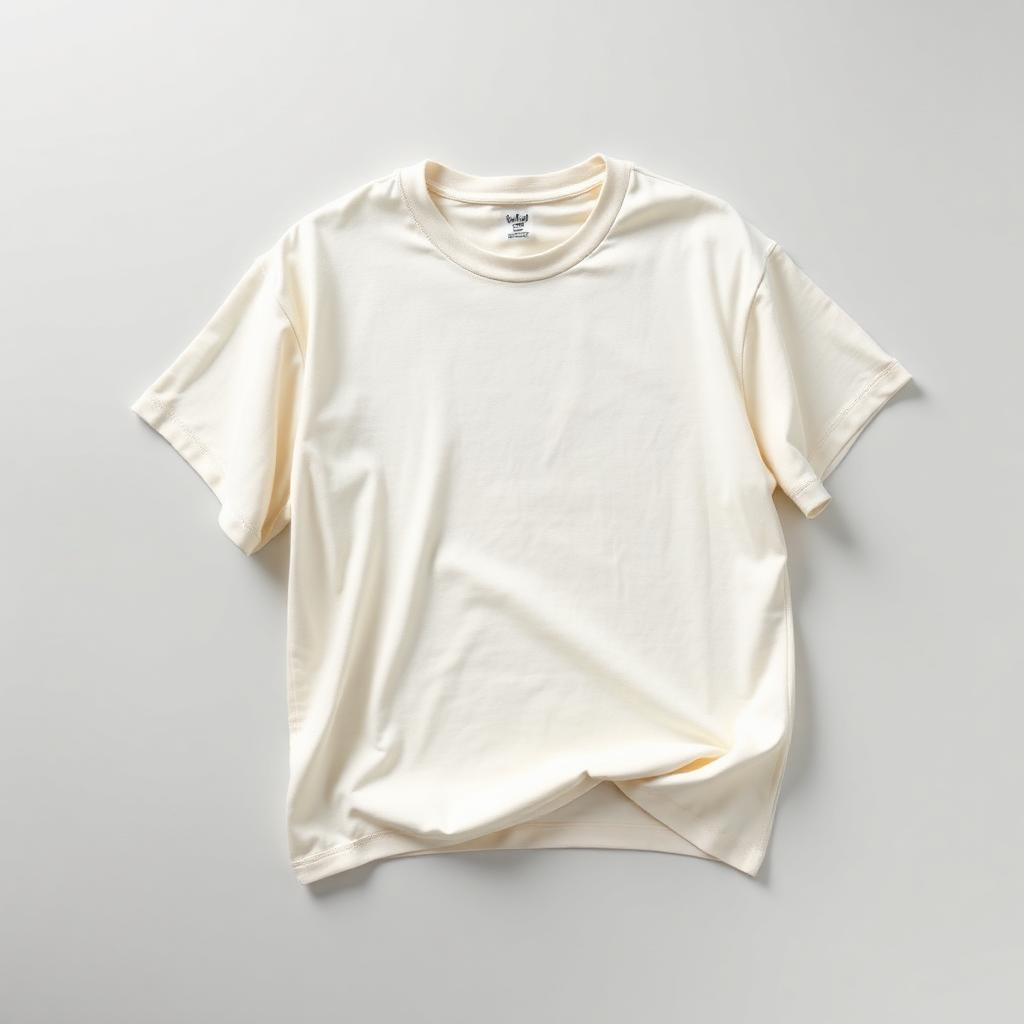 Oversized boxy cream t-shirt