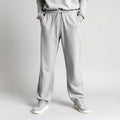 Grey marl relaxed sweatpants